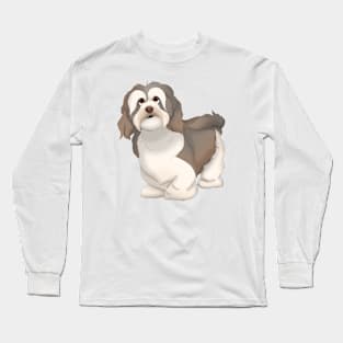 Havanese Dog Color 2 Long Sleeve T-Shirt